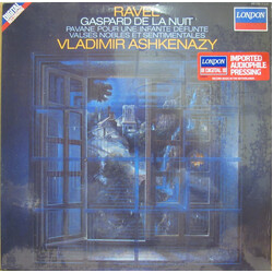 Maurice Ravel / Vladimir Ashkenazy Gaspard De La Nuit / Pavane Pour Une Infante Defunte / Valses Nobles Et Sentimentales Vinyl LP USED