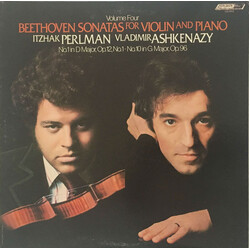 Ludwig van Beethoven / Vladimir Ashkenazy / Itzhak Perlman Sonatas For Violin And Piano, Volume Four: No. 1 In D Major, Op. 12, No. 1 · No. 10 In G Ma
