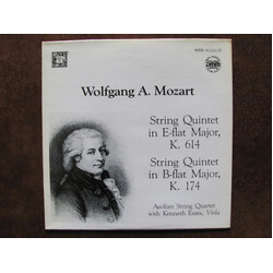 Wolfgang Amadeus Mozart / Aeolian String Quartet / Kenneth Essex (2) String Quintet In E-flat Major K.614, String Quintet In B-flat Major K.174 Vinyl 