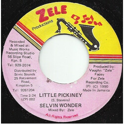 Selvie Wonder Little Pickiney USED VINYL 7INCH 45 RPM