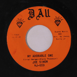 Joe Simon My Adorable One / Say (That Your Love Is True) Vinyl 7" USED