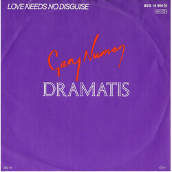 Gary Numan / Dramatis Love Needs No Disguise USED VINYL 7INCH 45 RPM SINGLE
