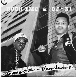 Hugh EMC / DJ-X1 Gangsta Knowledge USED VINYL 12INCH 33 S RPM STEREO