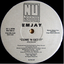 Emjay (4) Come 'N Get It USED VINYL 12INCH 33 S RPM