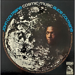 John Coltrane / Alice Coltrane Cosmic Music Vinyl LP USED