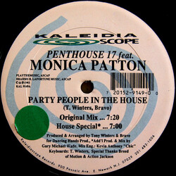 Penthouse 17 / Monica Patton Party People In The House USED VINYL 12INCH 33 S RPM
