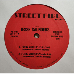 Jesse Saunders Funk You Up USED VINYL 12INCH 45 RPM