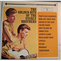 Everly Brothers The Golden Hits Of The Everly Brothers Vinyl LP USED