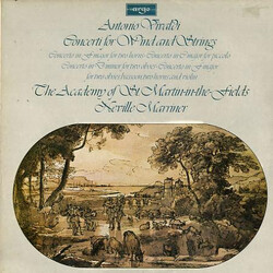 Antonio Vivaldi / The Academy Of St. Martin-in-the-Fields / Sir Neville Marriner Concerti For Wind And Strings Vinyl LP USED