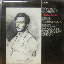 Charles Lewsen / Edward Lear (2) People Past And Present - Edward Lear Vinyl LP USED