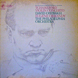 Pyotr Ilyich Tchaikovsky / David Oistrach / Eugene Ormandy / The Philadelphia Orchestra Violin Concerto Vinyl LP USED