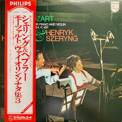 Wolfgang Amadeus Mozart / Ingrid Haebler / Henryk Szeryng Sonatas For Piano And Violin K. 454, K. 481 Vinyl LP USED
