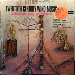 Bläser-Ensemble Der Wiener Symphoniker / Francis Poulenc / Albert Roussel / Jean Françaix / Jacques Ibert Twentieth Century Wind Music Vinyl LP USED