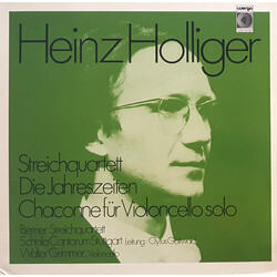 Heinz Holliger / Berner Streichquartett / Schola Cantorum Stuttgart / Clytus Gottwald / Walter Grimmer Streichquartett / Die Jahreszeiten / Chaconne F