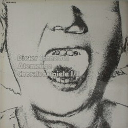 Dieter Schnebel Atemzüge / Choralvorspiele I/II Vinyl LP USED