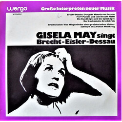 Gisela May / Bertolt Brecht / Hanns Eisler / Paul Dessau Gisela May Singt Brecht - Eisler - Dessau Vinyl LP USED