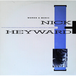 Nick Heyward Words And Music Vinyl LP USED