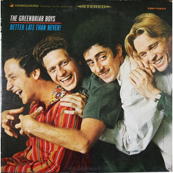 The Greenbriar Boys Better Late Than Never! Vinyl LP USED