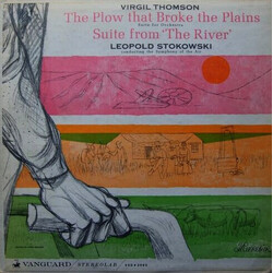 Virgil Thomson / Leopold Stokowski / Symphony Of The Air The Plow That Broke The Plains (Suite For Orchestra)  Suite From 'The River' Vinyl LP USED