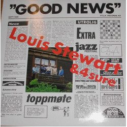 Louis Stewart / 4sure Good News Vinyl LP USED