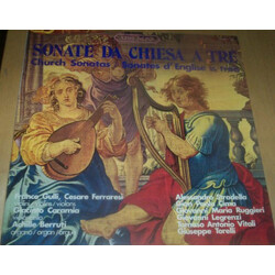 Franco Gulli / Cesare Ferraresi / Giacinto Caramia / Achille Berruti Sonate Da Chiesa A Tre Vinyl LP USED