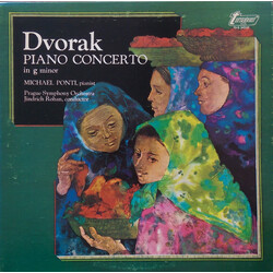 Antonín Dvořák / Michael Ponti Piano Concerto In G Minor Vinyl LP USED