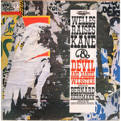 Bernard Herrmann / London Philharmonic Orchestra Welles Raises Kane & The Devil And Daniel Webster (Suites) Vinyl LP USED