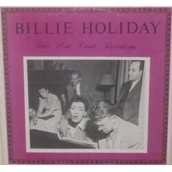 Billie Holiday Rare West Coast Recordings Vinyl LP USED