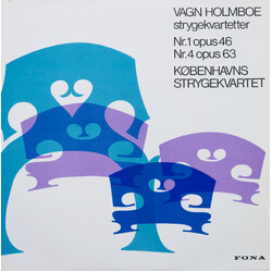 Vagn Holmboe / Københavns Strygekvartet Strygekvartetter Vinyl LP USED