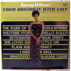 Nancy Wilson From Broadway With Love Vinyl LP USED