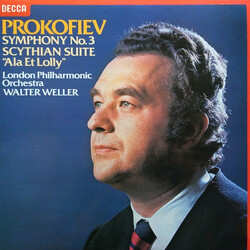 Sergei Prokofiev / London Philharmonic Orchestra / Walter Weller Symphony No. 3 / Scythian Suite ("Ala Et Loly") Vinyl LP USED