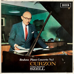 Johannes Brahms / Clifford Curzon / London Symphony Orchestra / George Szell Piano Concerto No. 1 In D Minor Op. 15 Vinyl LP USED