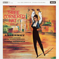 Manuel De Falla / Ernest Ansermet / L'Orchestre De La Suisse Romande / Teresa Berganza The Three Cornered Hat Vinyl LP USED