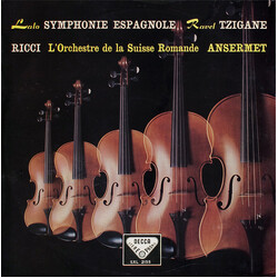 Édouard Lalo / Maurice Ravel / Ruggiero Ricci / L'Orchestre De La Suisse Romande / Ernest Ansermet Symphonie Espagnole / Tzigane Vinyl LP USED