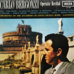 Carlo Bergonzi / Orchestra dell'Accademia Nazionale di Santa Cecilia Operatic Recital Vinyl LP USED