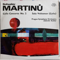 Bohuslav Martinů / Saša Večtomov / The Prague Symphony Orchestra / Zdeněk Košler Cello Concerto No. 2 Vinyl LP USED