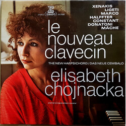 Elisabeth Chojnacka / Iannis Xenakis / György Ligeti / Tomás Marco / Cristóbal Halffter / Marius Constant / Franco Donatoni / François-Bernard Mâche L