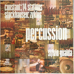 Marius Constant / Karlheinz Stockhausen / Sylvio Gualda Percussion: 14 Stations / Zyklus Vinyl LP USED
