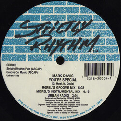 Mark Davis You're Special USED VINYL 12INCH 33 S RPM