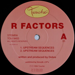 R Factors Upstream Sequences USED VINYL 12INCH 33 S RPM
