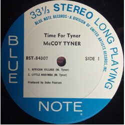 McCoy Tyner Time For Tyner Vinyl LP USED