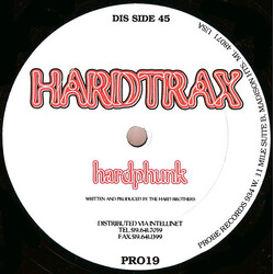 Hard Trax Hardphunk USED VINYL 12INCH 33 S RPM SINGLE SIDED