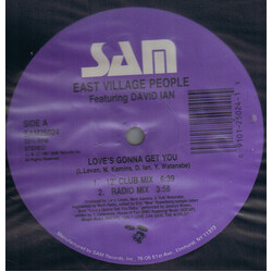 East Village People / David Ian Love's Gonna Get You USED VINYL 12INCH 33 S RPM