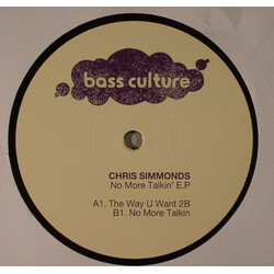 Chris Simmonds No More Talkin EP USED VINYL 12INCH EP