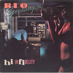 REO Speedwagon Hi Infidelity Vinyl LP USED