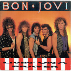 Bon Jovi Livin' On A Prayer USED VINYL 7INCH 45 RPM SINGLE STEREO