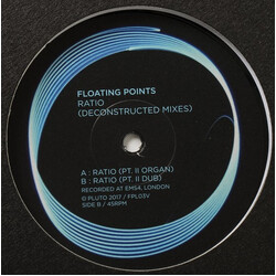 Floating Points Ratio (Deconstructed Mixes) USED VINYL 12INCH 33 S RPM 45 RPM