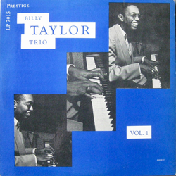 Billy Taylor Trio Billy Taylor Trio Vol. 1 Vinyl LP USED