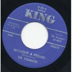 The Strangers (15) Without A Friend / Think Again USED VINYL 7INCH 45 RPM SINGLE REISSUE