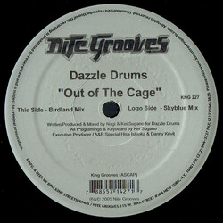 Dazzle Drums Out Of The Cage USED VINYL 12INCH 33 S RPM